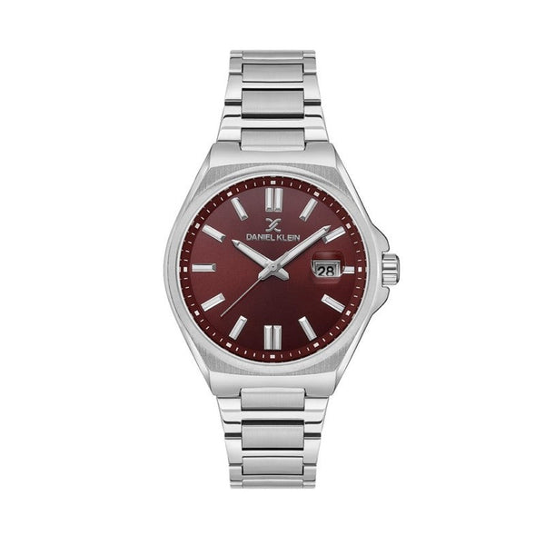 Daniel Klein Men Silver Stainless Steel Analog Watch DK1136854