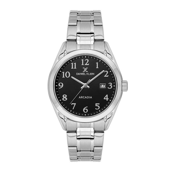 Daniel Klein Men Silver Stainless Steel Analog Watch DK1136912