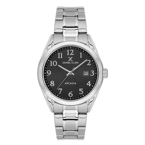 Daniel Klein Men Silver Stainless Steel Analog Watch DK1136916