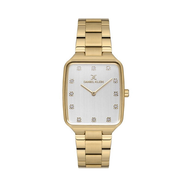 Daniel Klein Women Gold Stainless Steel Analog Watch DK1137042