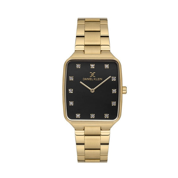 Daniel Klein Women Gold Stainless Steel Analog Watch DK1137043