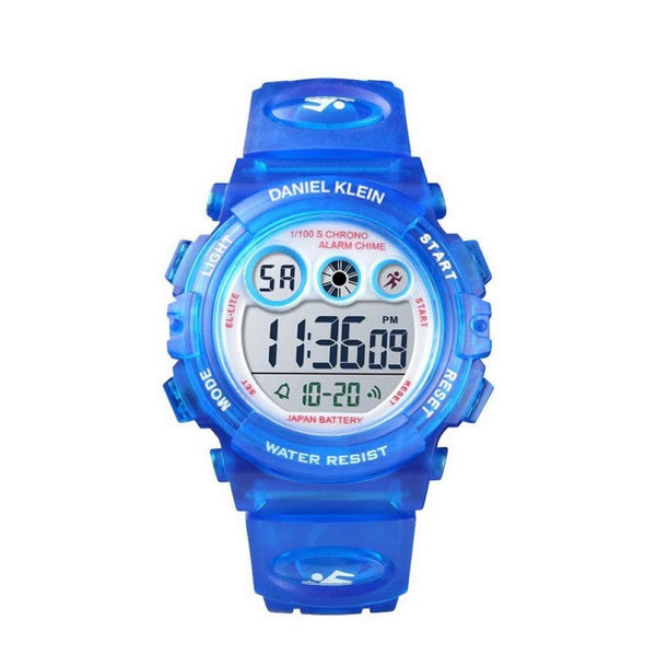 Daniel Klein Boys Blue Silicone Digital Smart Watch DK14511