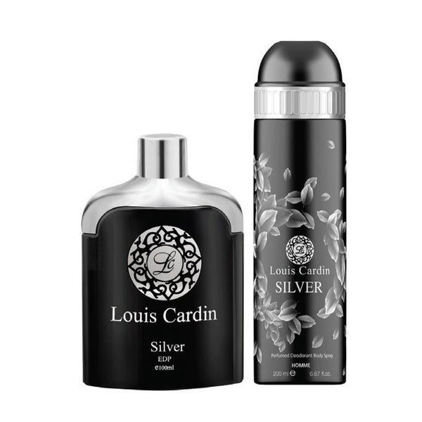 Louis Cardin Silver Value Pack 100 ml EDP + 200 ml Deo Set