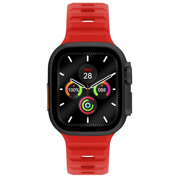 Lee Cooper Men Red Silicone Digital Watch