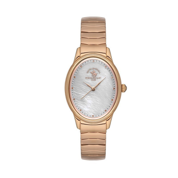 Santa Barbara Polo Women Rose Gold Stainless Steel Analog Watch