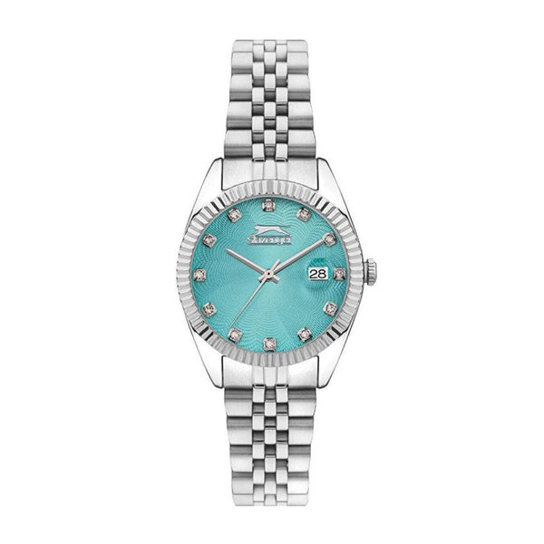 Slazenger Women Silver Stainless Steel Analog Watch SL092240306