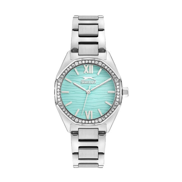 Slazenger Women Silver Stainless Steel Analog Watch SL092301301