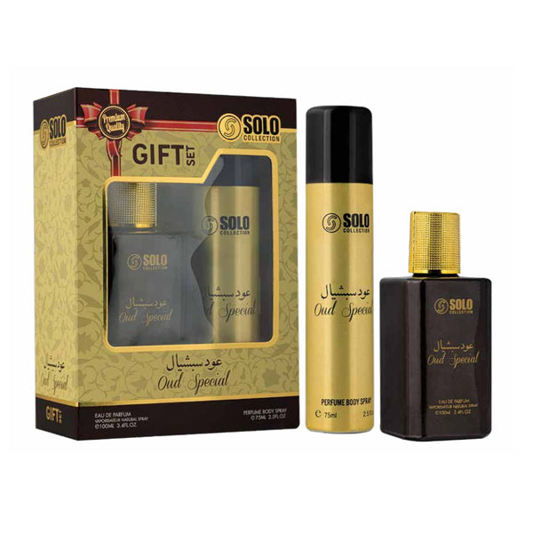 Hamidi Solo Collection Oud Special - 100 ml, 75 ml Deo 2pcs Gift Set